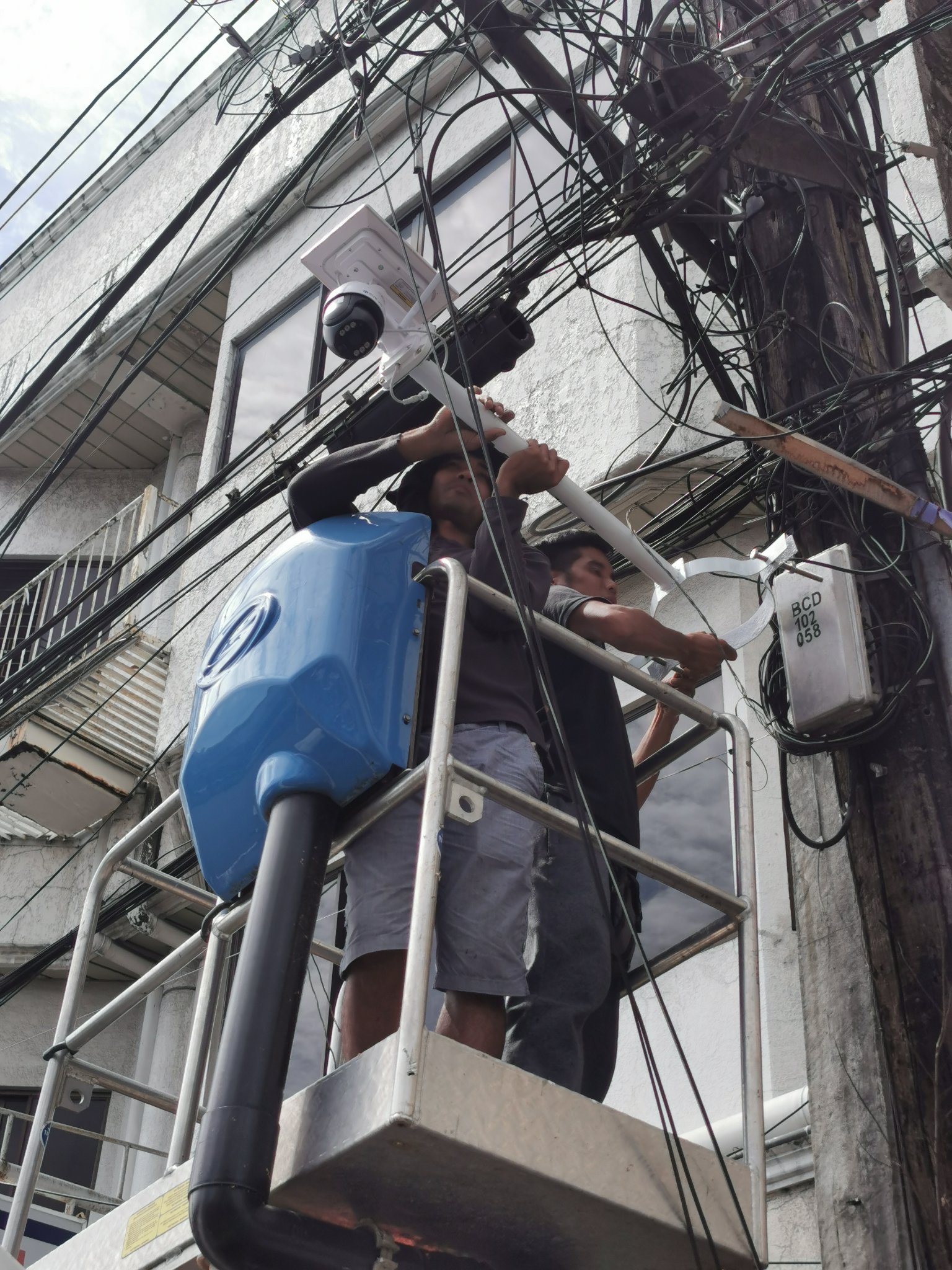 SOLAR-POWERED CCTV’S INSTALLED – Councilor Jude Thaddeus “Thaddy” Sayson